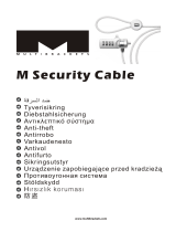 Multibrackets M Security Cable Ohjekirja