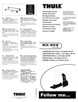 Thule Kit 202 Ohjekirja