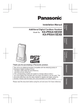 Panasonic KXPRXA10EX Omistajan opas
