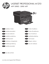 HP LaserJet Pro M1217nfw Multifunction Printer series Asennusohje