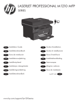 HP LaserJet Pro M1213nf/M1219nf Multifunction Printer series Ohjekirja