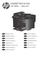 HP LaserJet Pro M1536 Multifunction Printer series Asennusohje