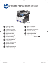 HP LaserJet Enterprise 500 color MFP M575 Asennusohje