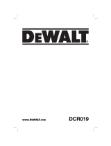 DeWalt DCR019 Ohjekirja