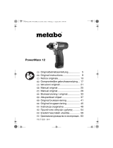 Metabo POWERMAXX12 Omistajan opas