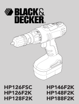 Black & Decker HP128 Ohjekirja