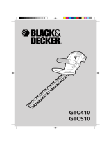 Black & Decker GTC510 Ohjekirja