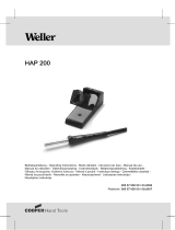 Weller HAP 200 Operating Instructions Manual