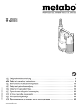 Metabo TP 12000 SI Omistajan opas