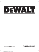 DeWalt DWE46150 Ohjekirja