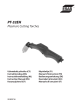 ESAB PT-32EH Plasmarc Cutting Torches Ohjekirja