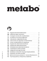 Metabo KGS 216 Plus Käyttö ohjeet