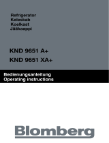 Blomberg KND 9651 XA Ohjekirja