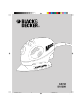 BLACK DECKER ka 150 mouse Omistajan opas