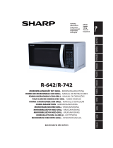 Sharp R-742BKWR-742WWR-743S Omistajan opas