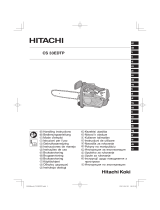 Hitachi CS33EDP Handling Instructions Manual