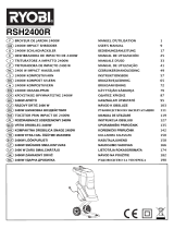 Ryobi RSH2400R Omistajan opas