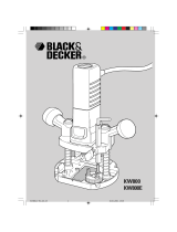 BLACK DECKER kw 800 Omistajan opas