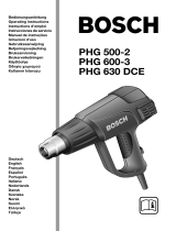 Bosch PHG 600-3 Omistajan opas