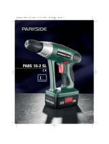 Parkside KH 3101 2 SPEED RECHARGEABLE ELECTRIC DRILL DRIV… Omistajan opas