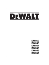 DeWalt DW052K T 1 Ohjekirja
