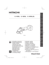 Hitachi G 14DSL Käyttö ohjeet