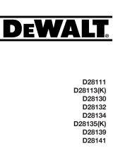 DeWalt D28113 T 1 Omistajan opas