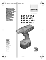 Bosch PSR18VE_2 Omistajan opas