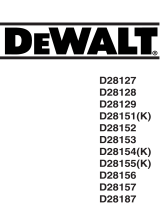 DeWalt D28187 Ohjekirja