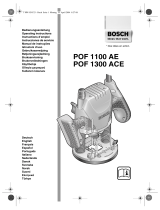 Bosch POF 1300 ACE Omistajan opas