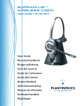 Plantronics supraplus wireless cs361n Omistajan opas