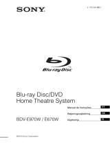 Sony BDV-E670W Käyttö ohjeet