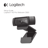 Logitech HD Pro C920 Omistajan opas