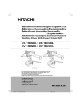 Hitachi DS 14DSDL Handling Instructions Manual
