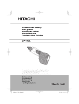 Hitachi GP 10DL Handling Instructions Manual
