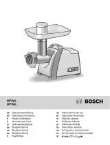 Bosch MS8CM6120 Omistajan opas