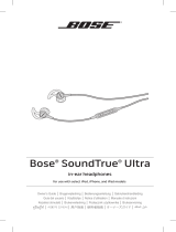 Bose® SoundTrue® Ultra in-ear headphones – Samsung and Android™ devices Omistajan opas