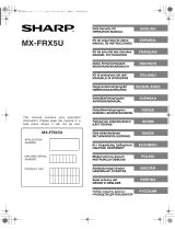 Sharp MXFRX5U Käyttö ohjeet