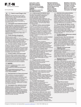 Eaton SL4-PIB Series Instruction Leaflet