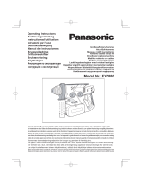 Panasonic ey7880ln Omistajan opas