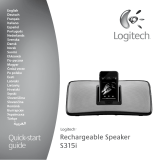 Logitech Rechargeable Speaker S315i Omistajan opas