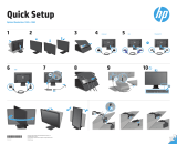 HP EliteDisplay S231d 23-in IPS LED Notebook Docking Monitor Asennusohje