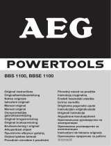 AEG BBS 1100 Omistajan opas