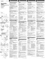 Sony M-430 Omistajan opas
