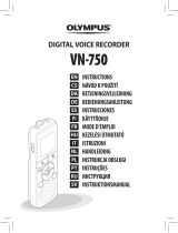 Olympus VN-750 Omistajan opas