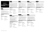 Sony SS-DP700 Omistajan opas