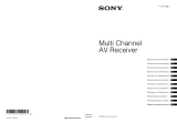 Sony STR-DA5500ES Omistajan opas