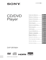 Sony DVPSR760HB Omistajan opas