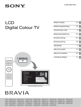 Sony Bravia KDL-40EX727 Omistajan opas