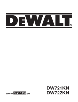 DeWalt DW721KN Omistajan opas